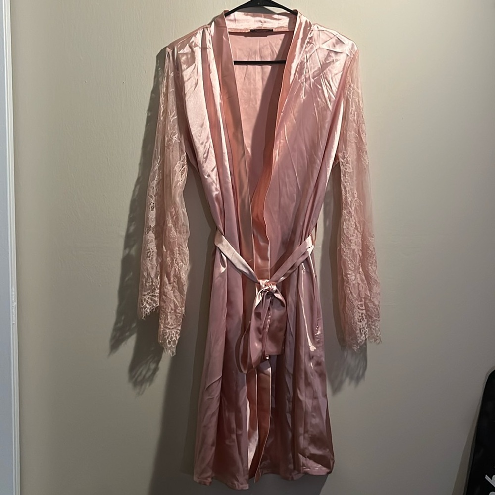 Silk robe
